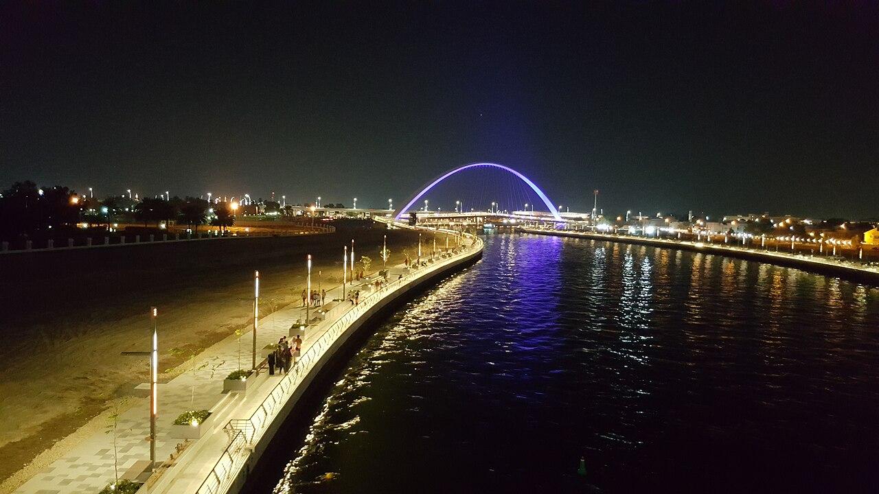 Dubai Water Canal & Tolerance Bridge